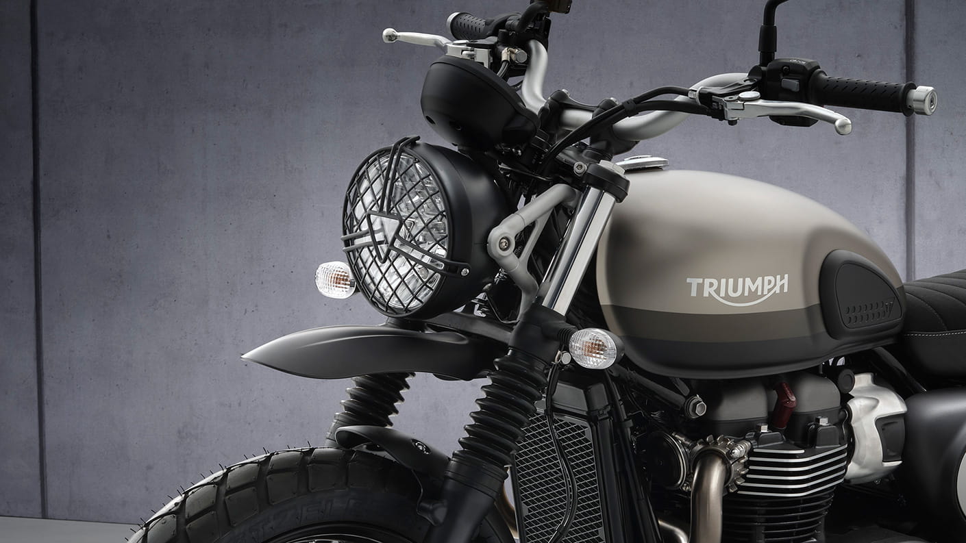 Triumph scrambler shop 900 sandstorm